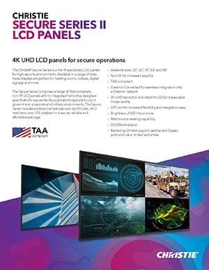 Secure Series II TAA-compliant panels