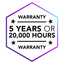 5 year warranty