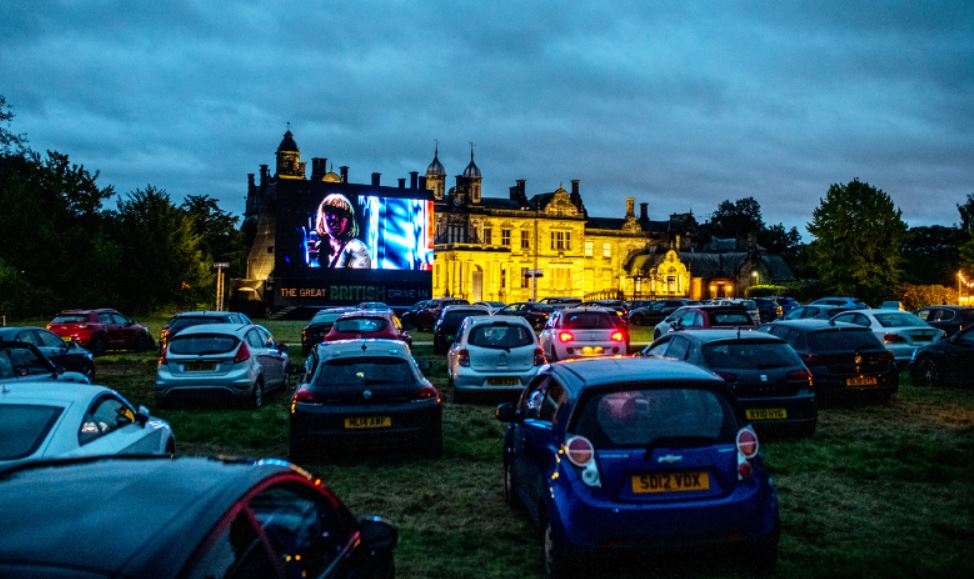 The Great British Drive in - The largest LED drive-in screen in the UK