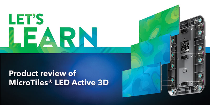 MicroTiles LED Active 3D webinar