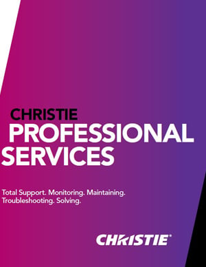 Christie professional services brochure