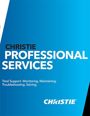 Christie proav professional services brochure