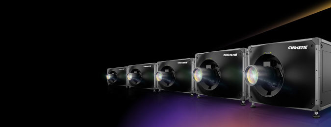 Widest range of RGB cinema projectors