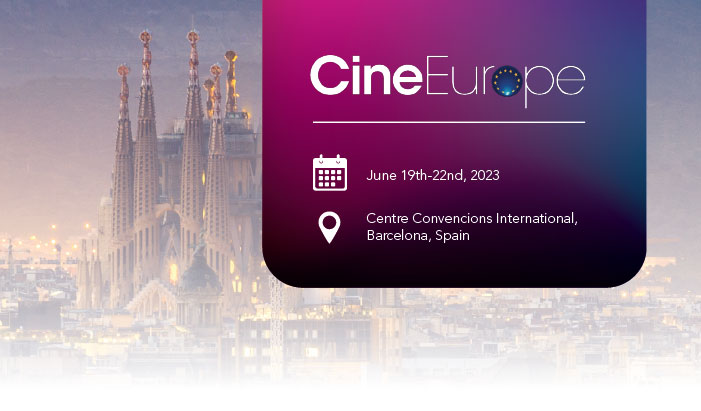 Join us at CineEurope 2023