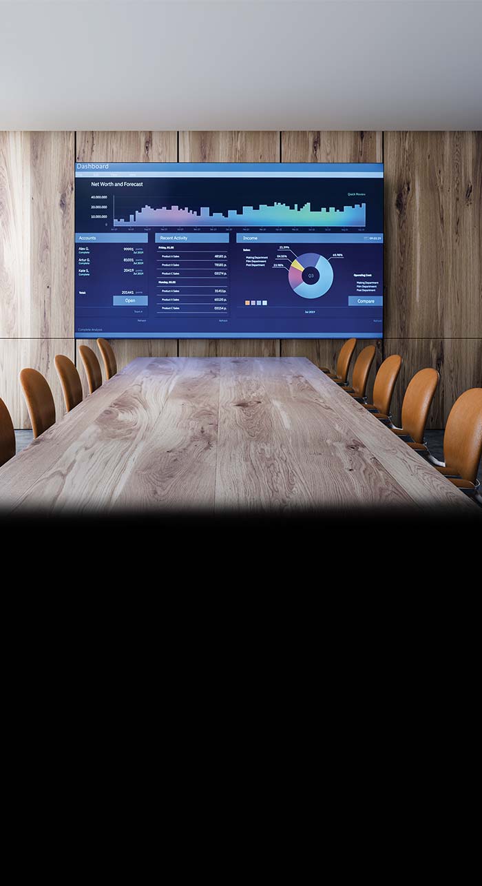 The smart tech in the boardroom