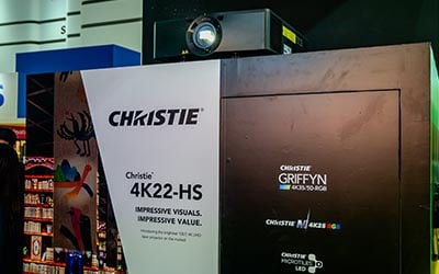Welcome to Christie's booth at ISE 2023!