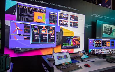 Coming soon: Christie Hedra™ video wall processor, a new control room powerhouse.