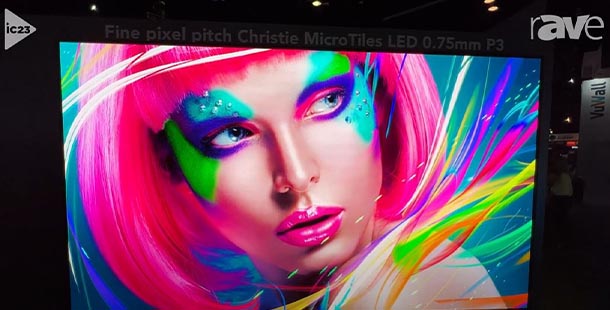 InfoComm 2023: Christie Highlights MicroTiles dvLED Solution for Ultimate Creative Design Flexibiliy - YouTube