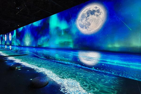Laser projectors highlight culture at the National Folk Museum of Korea