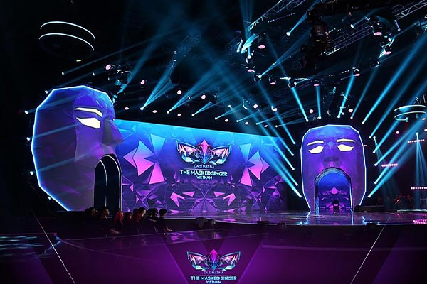 Lighting up the stage of The Masked Singer Vietnam