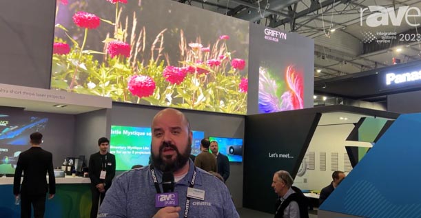 ISE 2023: Christie showcases the Griffyn 4K50-RGB - a 50,000-Lumen Pure RGB Laser Projector