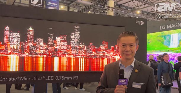 ISE 2023: Christie Intros Microtiles LED 4K Video Wall Solution With .75mm or 1mm Pixel Pitch