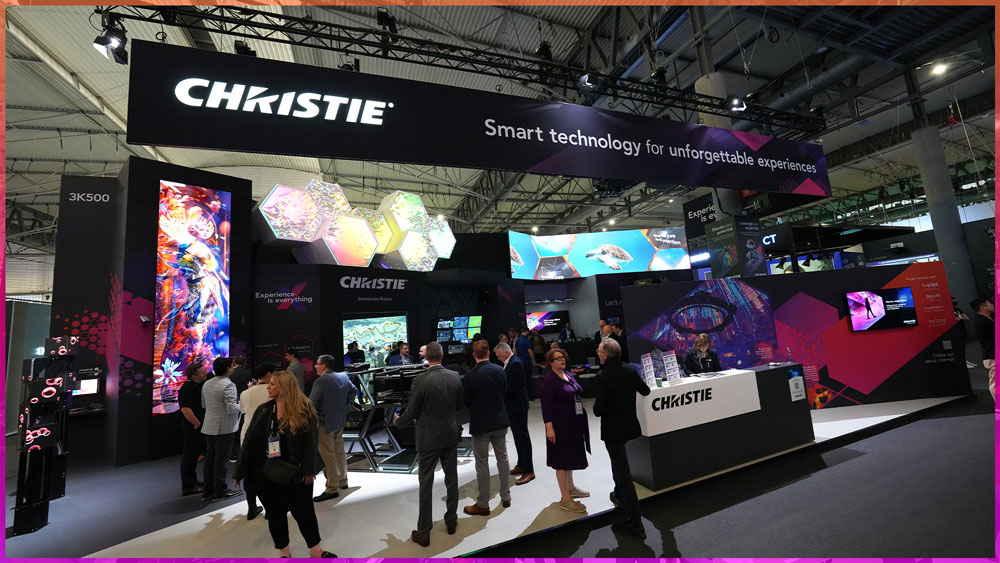 Experience our ISE 2024 booth as if you were there.