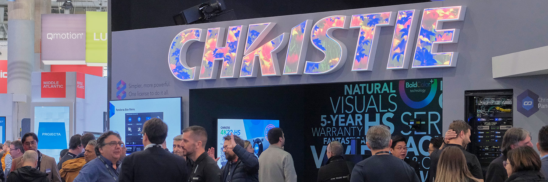 Thanks for visiting us at ISE 2023! Couldn't make it? No problem! Check out the products and solutions we demonstrated at the show - from our bright, bold new projectors to the stunning MicroTiles® LED!