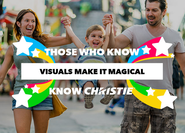 Those who know visuals make it magical know Christie
