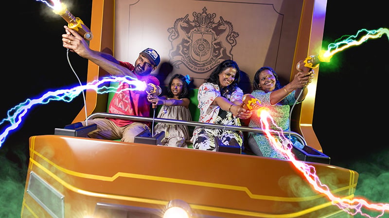 Dark rides, flying theaters, and immersive attractions
