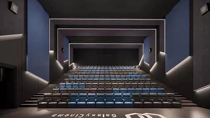 Galaxy Cinemas fits four auditoriums with the Christie CP2315-RGB Cinema projector