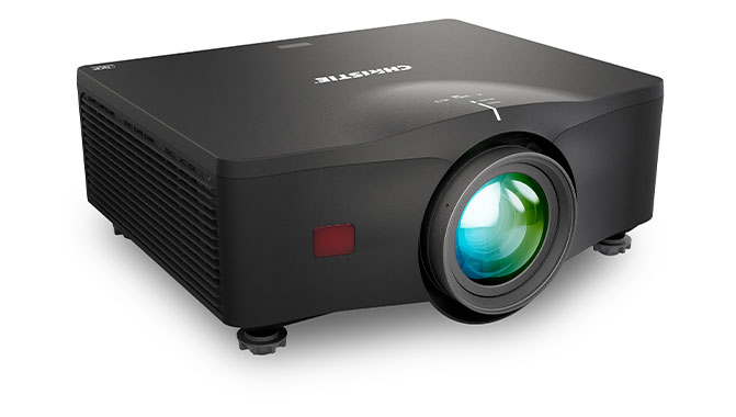 The new Christie 4K860-iS 1DLP® laser projector.