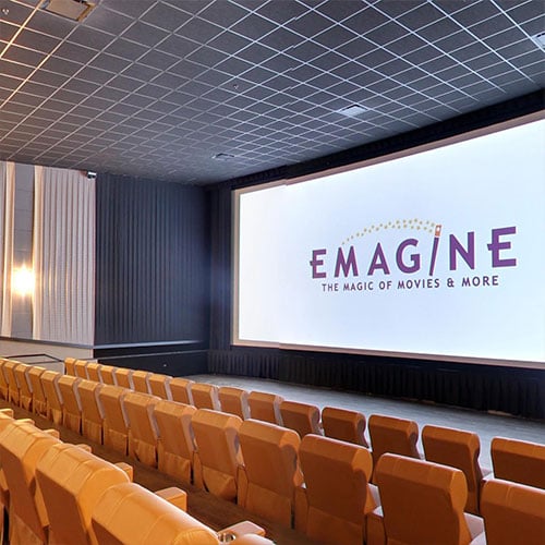 Emagine movie theatre interior