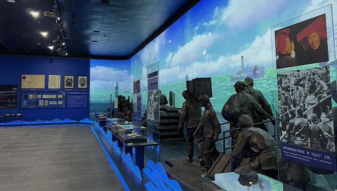 Christie Inspire Series brings various exhibits to life at the China Qiaodu Museum of Overseas Chinese (Photos courtesy of Jianye Display) 