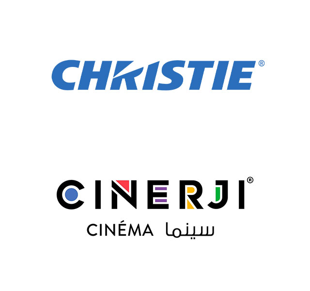 Christie and Cinerji logos