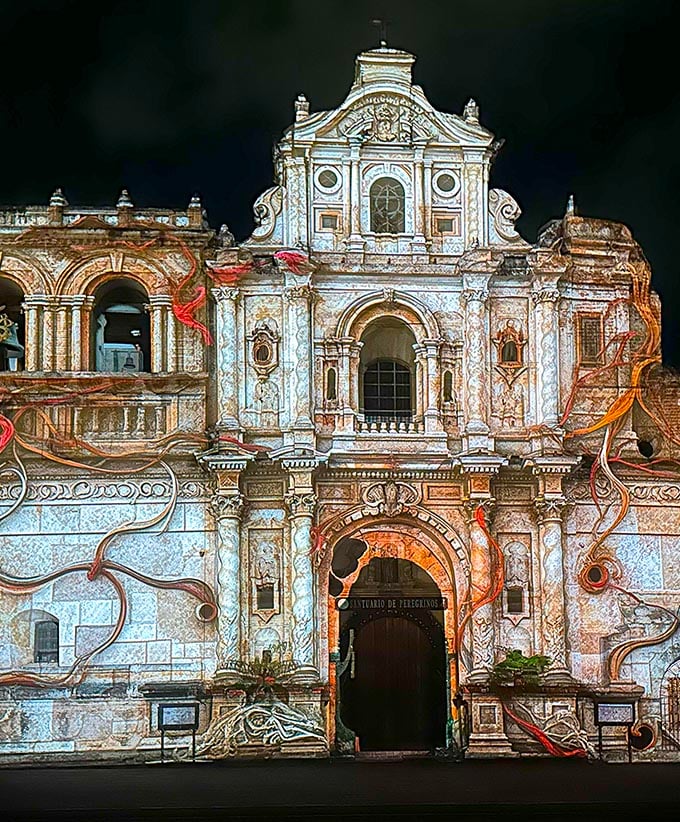Christie projection solutions lit up the historic façades of Antigua Guatemala during the recent Festival de la Luz de Antigua (“Festival of Light”), the country’s first large-scale video mapping festival.
