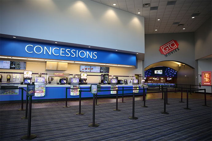 Merchant's Walk Cinemas, Marietta, GA, theatre lobby