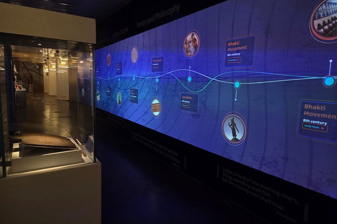 Christie Inspire Series and Captiva projectors bring the Museum of Word’s eye-catching exhibits and displays to life.