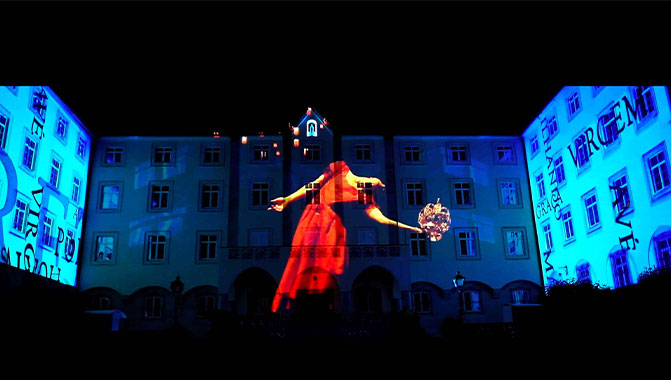 Christie projection mapping