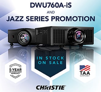 Inspire and Jazz series projector promotion