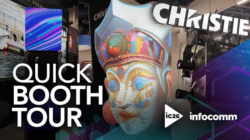 Christie booth tour video