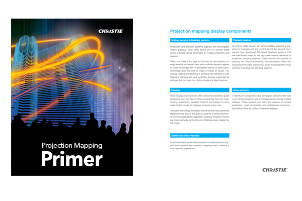 Download our Projection Mapping Primer